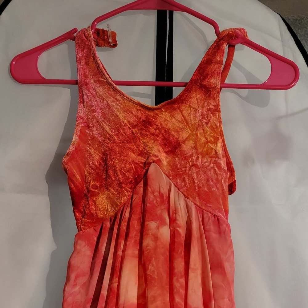 Pink/Orange/Yellow Unitard Dess